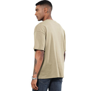 T-shirt Oversize en Coton 100% Stonewashed de Haute Qualité, Tissu 300g, Couleur et Logo Personnalisables, Style Urbain, Prix Abordable - Product Image 3