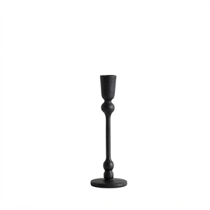 Elegant <b>Black</b> Iron Heart Shape <b>Candlestick</b> Holder for Valentine's Day Home Decoration Durable Metal Candle Holder - Product Image 6