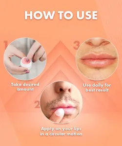 Baume à lèvres bio pour lèvres sèches et gercées, étiquette privée OEM, soin nourrissant et hydratant pour les lèvres, vente en gros - Product Image 4