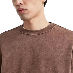 Sudaderas de Cuello Redondo con Diseño Moderno, Mezcla de Algodón, Logotipo Personalizado, Ropa Urbana para Hombre, Secado Rápido, Superventas - Product Image 3