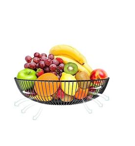 Frutero Metálico de Alta Calidad para Mesa y Cocina, Platos y Tazones Decorativos para Servir, Hermosos - Product Image 4