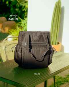 Premium Square Canvas Totepack with Convertible Tote <b>Backpack</b> Style Laptop Sleeve & Functional Pockets - Product Image 2