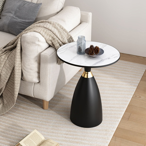 handmade black /metal side <b>table</b> for living room <b>small</b> round hammered metal accent <b>table</b> modern <b>gold</b> metal end <b>table</b> for bedroom - Product Image 5