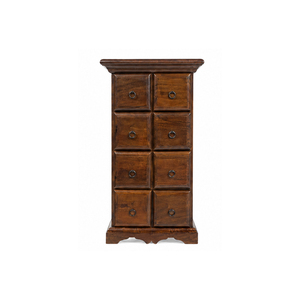 2025 Vintage Solid Mango Wood <b>Storage</b> Cabinet Natural Finish Multi-Drawers Home Living Room Farmhouse Hotel Home Bar Furniture - Product Image 3