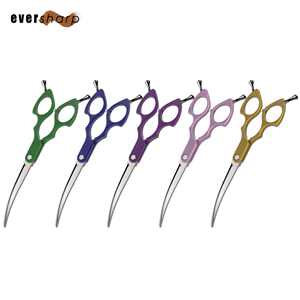 Ciseaux professionnels en acier inoxydable rechargeables de 6.25 pouces pour animaux de compagnie Outils de toilettage pour chiens et chats Caractéristiques haut de gamme pour la charge de nettoyage - Product Image 4