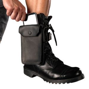 Étui de téléphone pour homme Dark Room, ajustement réglable, en fausse fourrure, dentelle sexy, accessoire de clubbing - Product Image 6