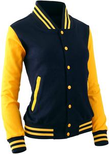 Varsity แจ็คเก็ตเบสบอลผู้ชาย,แจ็คเก็ตลำลองแขนยาวพิมพ์ลาย - Product Image 2