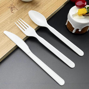 ชุดช้อนส้อมพลาสติกน้ำหนักเบาแบบใช้แล้วทิ้งสำหรับงานกิจกรรมกลางแจ้งงานโรงเรียนและตั้งแคมป์ - Product Image 1