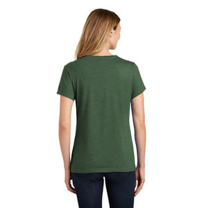 T-shirt unisexe à col en V, manches courtes, rose uni, coupe classique, décontracté, sportif, 100% coton, jersey respirant, tricoté, 180g, RICSA, hiver - Product Image 2
