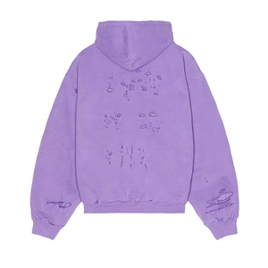 Sweat à capuche OEM à manches longues avec Logo imprimé kangourou pour homme - Product Image 2