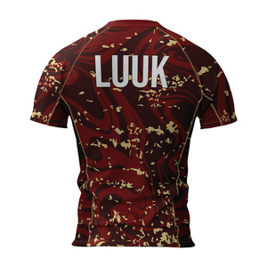Half Sleeve <b>Compression</b> Gym Shirt Leisure <b>Top</b> Custom Men <b>Women</b> Muscle Fit Athletic Fitness Sportswear Low Price Shirt - Product Image 3