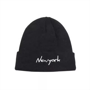 Wholesale Low MOQ Unisex Plain 100% Cotton Custom Color Striped Digital Printing <b>Winter</b> Beanie <b>Hats</b> - Product Image 3