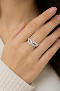 Anillo de Moissanita en Plata de Ley 92.5 KLSR-12199 - Product Image 5