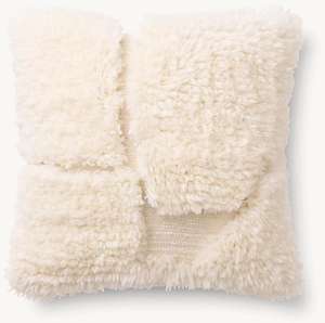 Funda de Cojín Decorativa Boho Hecha a Mano con Borlas de Algodón, Funda de Almohada Bohemia con Borlas de Algodón Hechas a Mano para Sofá Grande - Product Image 5