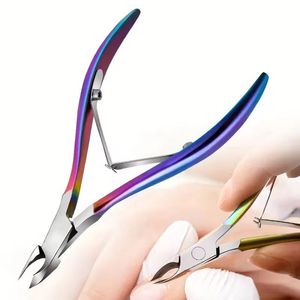 Pince à cuticules professionnelle en acier inoxydable – Mâchoires de précision, poignée antidérapante, qualité salon – Acier résistant à la rouille - Product Image 3