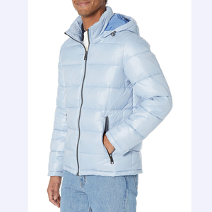 Chaqueta de Invierno Acolchada para Hombre, Impermeable, de Poliéster, Estilo Urbano, con Capucha Opcional, Diseño OEM, Personalizable - Product Image 1