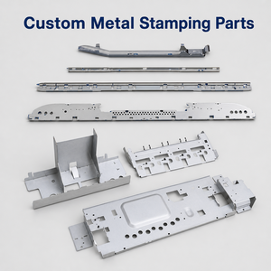 Pièces métalliques estampées sur mesure, service d'estampage progressif, presses de 25 à 800 tonnes, lignes robotisées, fabricant OEM - Product Image 2