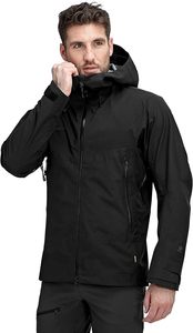 <b>Mens</b> Hooded Polyester <b>Jacket</b> Outdoor Casual Lightweight Durable Wear - Product Image 4