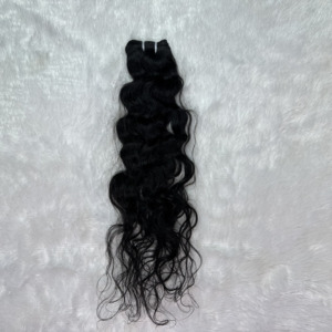 Natural <b>curly</b> hair <b>extension</b> Machine Weft <b>Curly</b> Hair <b>Extensions</b> single donner hair long lasting - Product Image 1