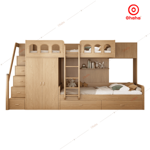 Cama litera inteligente Ohaha con armario y estantería - GTTM046 - Product Image 5