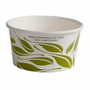 Emballage industriel personnalisé OEM bol en papier alimentaire bol en papier imprimé jetable avec couvercle - Product Image 4