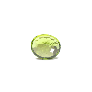 Emerald Cut Peridot 7.2 Carat Loose Gemstone for Fine Jewelry - Product Image 2