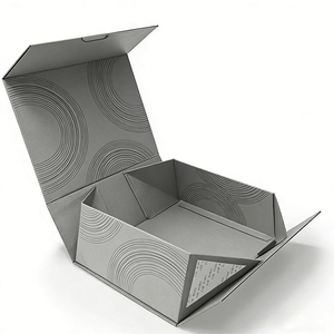 <b>Magnetic</b> Book Shape Box Custom Logo Solid Rigid Cardboard Magnet Foldable Packaging Paper <b>Gift</b> <b>Boxes</b> - Product Image 2