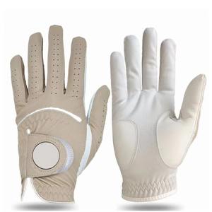 Guantes de Golf Deportivos Punchin de PU Coloridos para Hombre, Talla Grande, Transpirables, Cómodos, de Alta Calidad, con Cierre de Velcro - Product Image 3