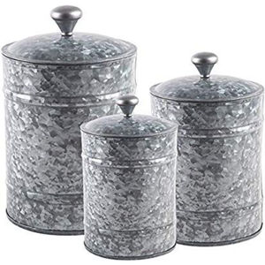 Boîte de rangement pour biscuits de style luxueux, cuisine et table, qualité supérieure, taille personnalisée, boîte galvanisée avec couvercle en bois - Product Image 3