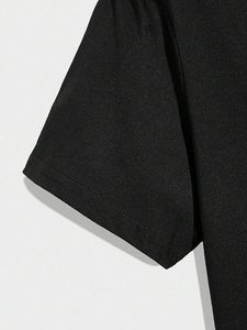 เสื้อยืดพิมพ์ลายผู้ชาย ผ้าฝ้ายนุ่ม ดีไซน์กราฟิก แขนสั้น ระบายอากาศได้ดี สวมใส่สบายๆ แฟชั่นแนวสตรีทสุดเทรนด์ คุณภาพสูง - Product Image 6