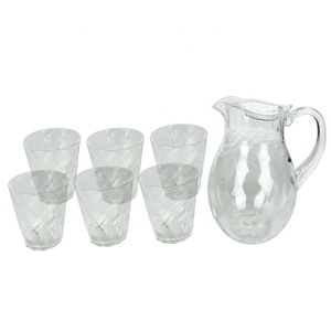 เหยือกพลาสติกอะคริลิคแบบเกลียว - Product Image 5