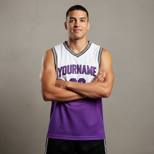 Maillot de basket-ball personnalisé sublimé respirant imprimé, best-seller, pour hommes, avec design unique, nom et numéros - Product Image 4