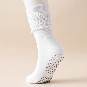 Autumn Crew Socks Breathable Eco-Friendly Towel Bottom Bubble Yoga Exercise Non-Slip <b>Stockings</b> for Floor Use - Product Image 4