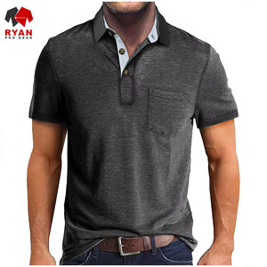 Chemises polo, créez votre propre design, Ryan Pro Gear, haute qualité, design personnalisé, couleur personnalisée, étiquette de taille, fabrication en usine - Product Image 1
