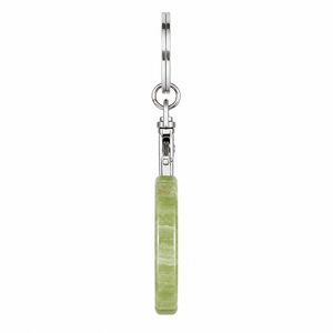 Green Onyx Crystal <b>Key</b> Chain Round Stone Keyring Metal Clasp Pendant for Wedding Gift 2026 best impex Pakistan - Product Image 2