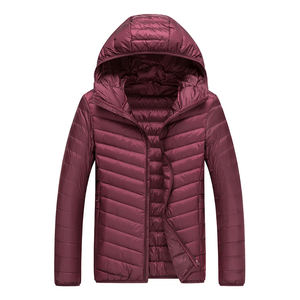 Chaqueta Acolchada Metálica Brillante para Mujer, Talla Europea y Estadounidense, Chaqueta con Capucha para Hombre - Product Image 5