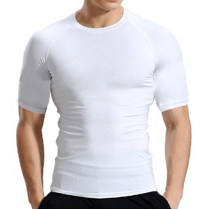 T-shirts de sport amples et personnalisables 240G avec logo, pour fitness, extérieur et gym, coupe oversize, couleur unie, haute qualité - Product Image 3