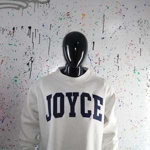 Sudadera JOYCE WHITE con Cuello Alto, 100% NEGRO, Apliques Bordados, Cuello Ancho, CLUSH SPORTS - Product Image 3