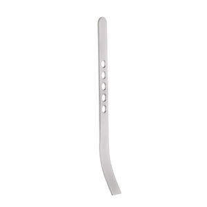 Curved Eyelid Retractor 15 mm Wide 166 mm <b>Overall</b> Length Dull Finish German Steel General Surgical Retracting Instrument for Eye - Product Image 3