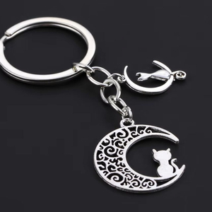 High Quality Custom Embroidered Rhinestone Fashion Metal <b>Key</b> <b>Chain</b> Face Zinc Alloy Promotional Souvenir Custom Color - Product Image 4
