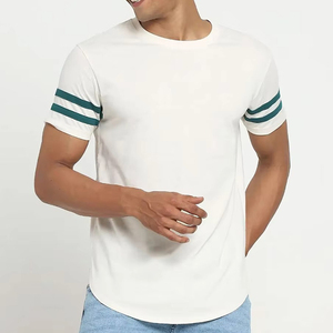 T-shirts pour hommes de bonne qualité, 100% coton, décontractés et élégants, en vente à bas prix - Product Image 1