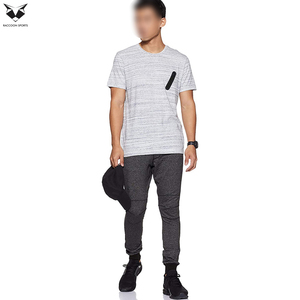 T-shirts tricotés 100 % coton pour hommes, couleur unie, qualité supérieure, prix usine, personnalisables, meilleur fournisseur, tendance 2026 - Product Image 4