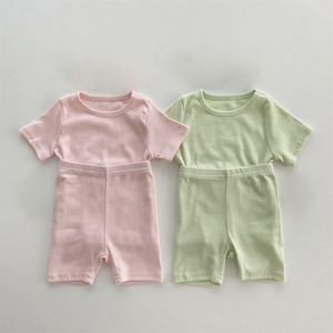 Ensemble de vêtements pour bébé de haute qualité en gros, toutes saisons, 100% coton, sweat-shirt à manches longues, pantalon, tenue BD - Product Image 6