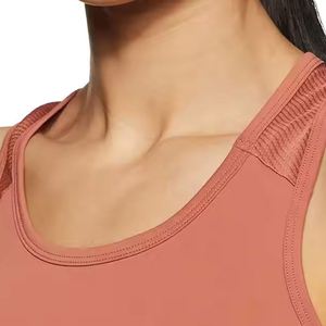 Débardeur de sport sans manches pour femme à prix abordable, personnalisable sur le devant, de haute qualité, respirant, 100 % coton, séchage rapide, pour la gym - Product Image 5