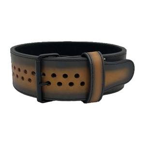 Cinturón de Cuero Vacuno con Hebilla de Palanca para Levantamiento de Pesas, Personalizable con Logotipo, Transpirable, para Gimnasio, Culturismo, Unisex, 10mm/13mm - Product Image 6