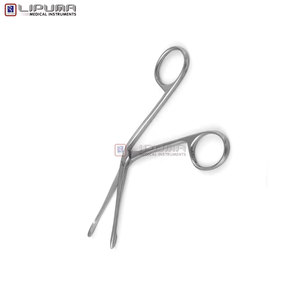 Pinces auriculaires 12 cm en acier inoxydable de qualité supérieure, instrument chirurgical ORL de précision pour l'élimination du cérumen et instruments médicaux - Product Image 5