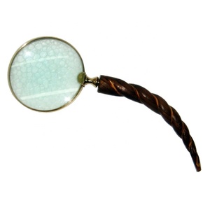 2025 nouveau Design Vintage oeil verre métal Antique haute qualité Bronze couleur loupe métal antiquités en gros artisanat indien - Product Image 1