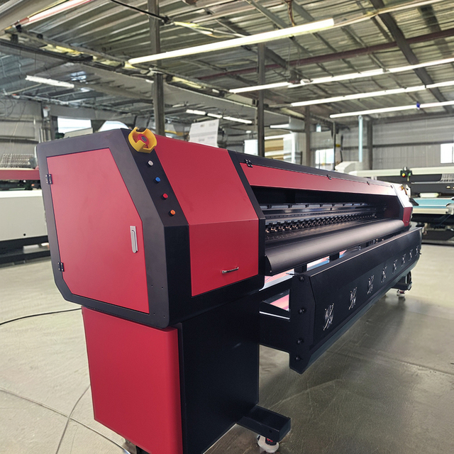 High-Speed Digital 3208 Inkjet Printer for Large Format 3.2m Konica for Solvent Advertising Poster Printer