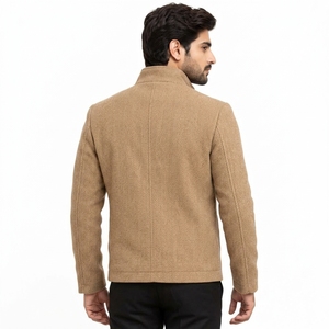 Casual Outerwear Ideal For Winter Travel Walking Outdoor Men Winter Wool Jacket Premium Soft Wool Material Warm Comfortable - Product Image 2