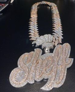 Collar de Eslabones Cubanos Miami de 8mm, 6mm, 5mm, 3mm, Chapado en Oro de 14K sobre Plata de Ley, Estilo Hip Hop, para Hombre, Regalo - Product Image 1